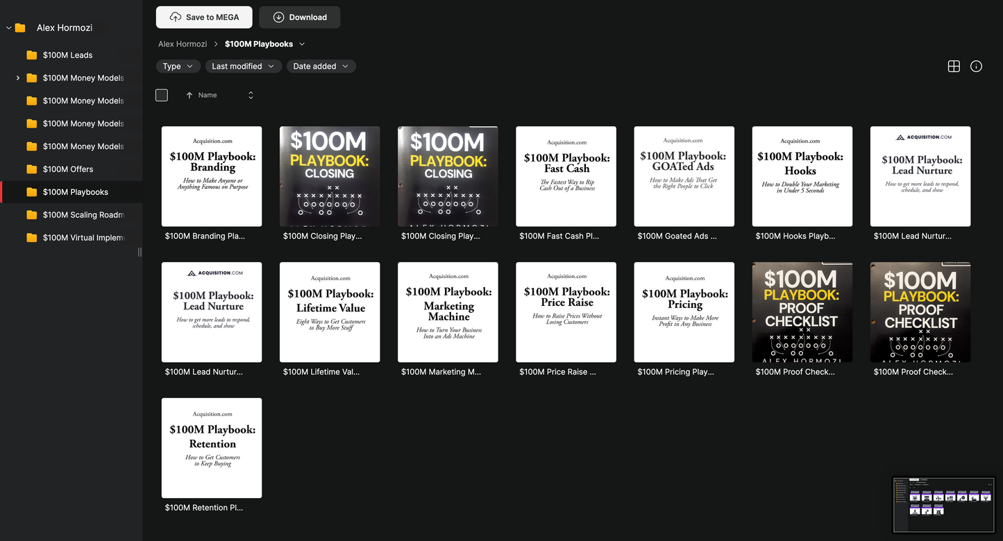 Alex Hormozi's $100M PlayBooks And ACQ AI